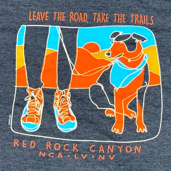 The Duck Company Red Rock Canyon Graphic T-Shirt XXL Soft Tee Nevada Souvenir - Picture 1 of 5